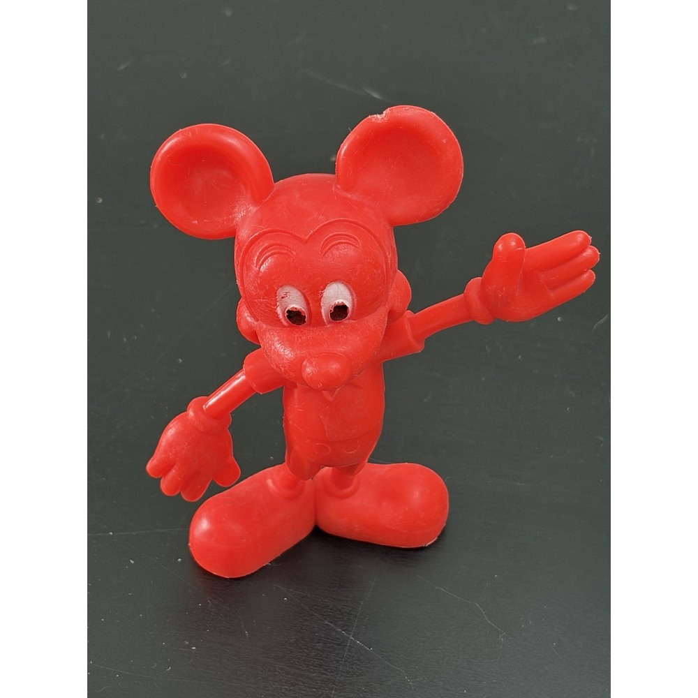 Walt Disney Mickey Mouse Figure Toy 5" 1978 Durham Productions Vintage